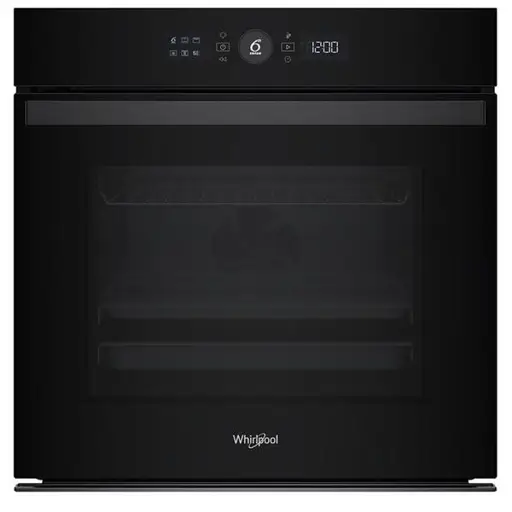 Whirlpool, 73 L, pirolizė, juoda - Įmontuojama orkaitė