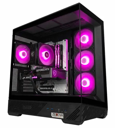 Asmeninio komp. komplektas ZENOVA PRO (Powered by MSI): AMD® Ryzen™ 7 7700 3.8 - 5.3Ghz (8 branduolių, 16 gijų procesorius)