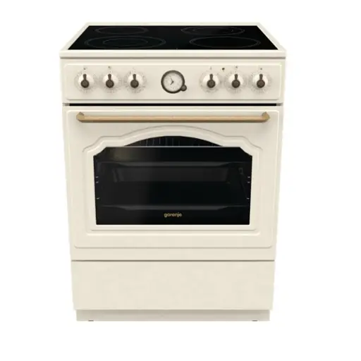 Gorenje, 11 funkcijų, 71 L, plotis 60 cm, smėlio spalvos - Viryklė