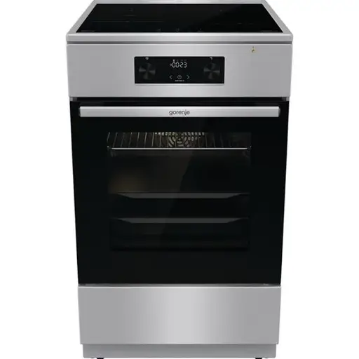 Gorenje, 70 L, plotis 50 cm, nerūdijančio plieno - Indukcinė viryklė su elektrine orkaite