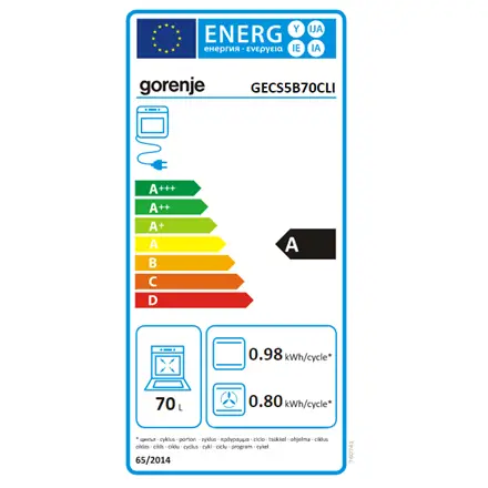 Gorenje Cooker GECS5B70CLI