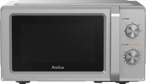 Amica MMF20M4S Sidabras Mikrobangų krosnelė be papildomų funkcijų Stalviršis 20 L 700 W