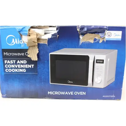 SALE OUT. Midea AG20CF2ESL Microwave oven with Grill, 700 W, 20 L, Silver