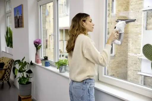 Kärcher WV 1 Plus elektrinis langų valytuvas 100 L Juoda, Balta