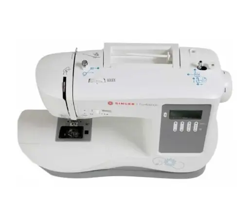 Singer Confidence Sewing Machine 7640 Number of stitches 200, Number of buttonholes 8, White
