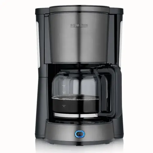 Severin, 1000 W, 1.25 L, tamsiai pilkas - Kavos virimo aparatas