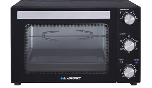 Blaupunkt EOM601 orkaitė Juoda, Nerūdijančiojo plieno