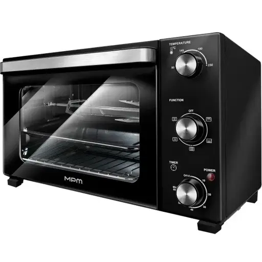 Elektrinė orkaitė MPM MPE-17/T 48 L 1800 W Juoda
