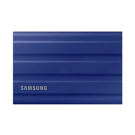 SAMSUNG Portable SSD T7 Shield 1TB USB 3.2 Gen 2 + IPS 65 blue