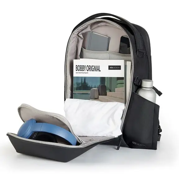 XD DESIGN KUPRINĖ BIZZ BACKPACK JUODA P/N: P705.931 – 5