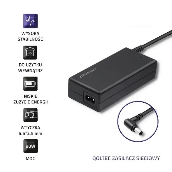 Qoltec 50099.90W maitinimo adapteris / inverteris Vidaus Juoda – 3