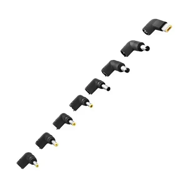 QOLTEC 50011 Universal power adapter 65W 8 plugins +power cable – 8
