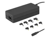 QOLTEC 50011 Universal power adapter 65W 8 plugins +power cable – 2