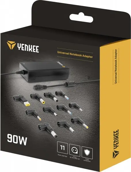 Universal power supply for a 90W laptop, set of 11 plugs – 3