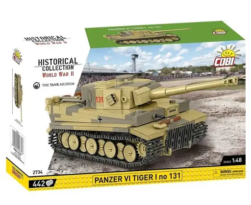 Panzer VI Tiger I Building Blocks, No. 131 - 442 pieces