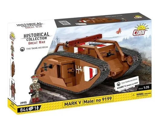 Mark V Male Building Blocks NO 9199 - 844 pieces