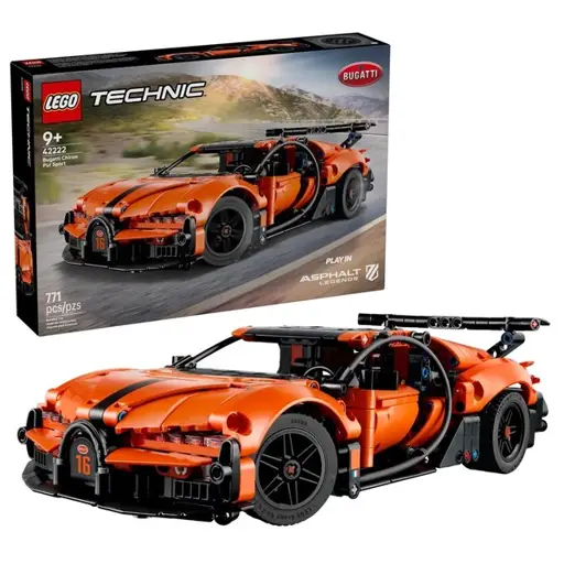 LEGO TECHNIC 42222 Bugatti Chiron Pur Sport hiperautomobilis