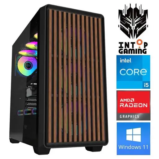 INTOP i5-14400F 32GB DDR5 1TB SSD M.2 NVME RX9060XT 16GB WIN11