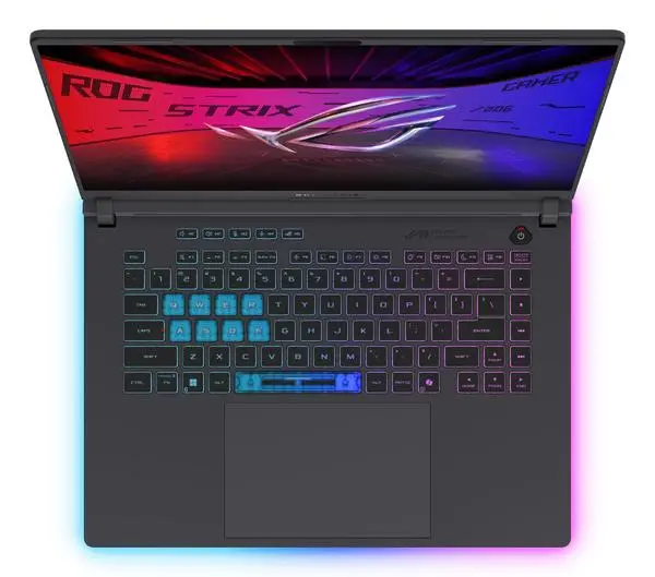 Asus ROG Strix G16 (2025) G615LW-S5075W Eclipse Grey - 16" IPS, 240Hz, WQXGA (2560×1600), Matinis – 5