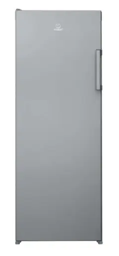 INDESIT Upright Freezer FINS1261S4E, Energy class E, Height 171cm, 244l, Silver