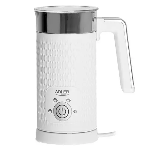 Adler AD 4494 Pieno plakiklis arba šildytuvas Automatinis Metalinis, Balta