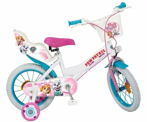 VAIKIŠKAS DVIRATIS 14" TOIMSA TOI1481 PAW PATROL BALTA