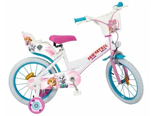 VAIKIŠKAS DVIRATIS 16" TOIMSA TOI1681 PAW PATROL BALTA