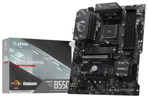 MSI B550 GAMING ATX AM4 HDMI DP