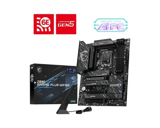 MSI Z890 GAMING PLUS WIFI6E ATX LGA1851 HDMI DP