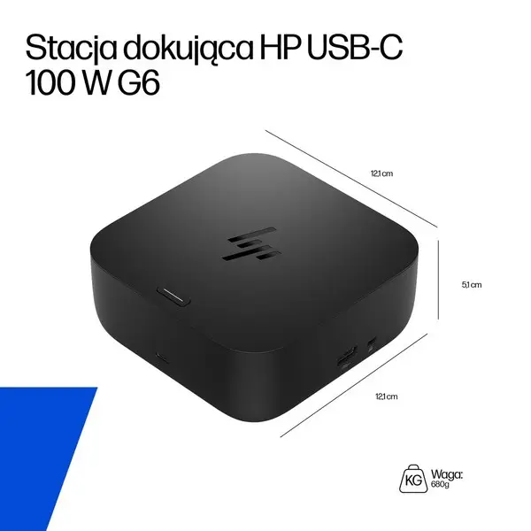 HP USB-C 100W G6 Dock – 4