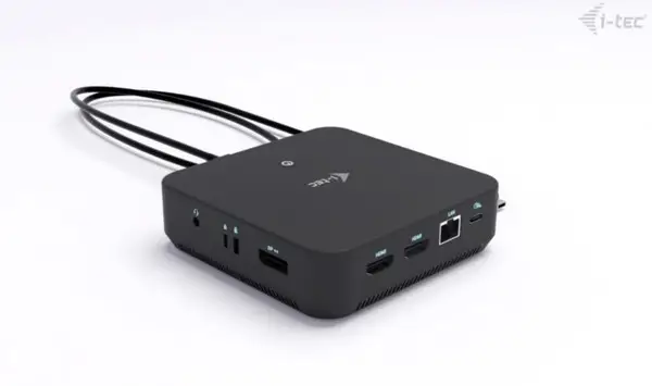 USB-C DP Dual HDMI Docking Station with Power Delivery 100 W – 10