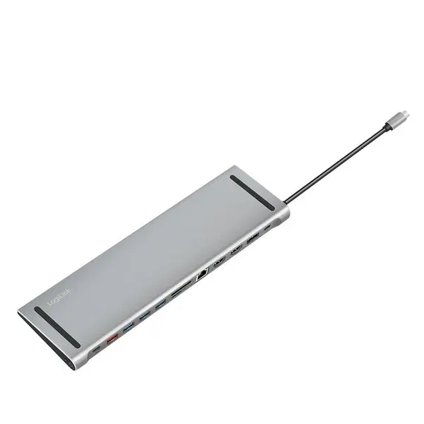 USB3.2 docking station USB-C, 12 port, PD – 9