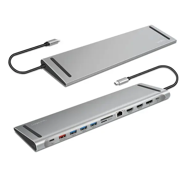 USB3.2 docking station USB-C, 12 port, PD – 10