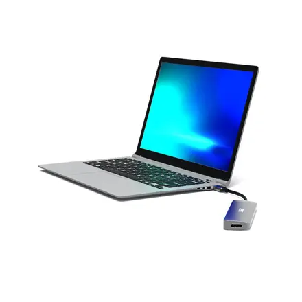 PORT CONNECT Mobile docking station 1 X 4K USB-C 5 devices, 100W – 4