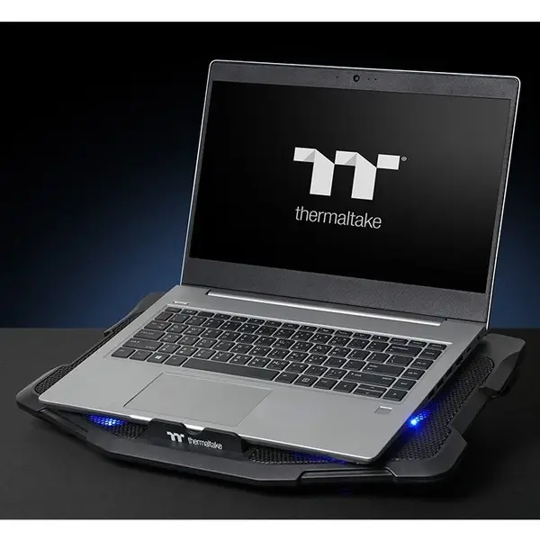 Thermaltake Massive 12 Max aušinimo padėklas nešiojamam kompiuteriui 43,2 cm (17") 2200 RPM Juoda – 9
