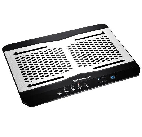 Thermaltake CL-N002-PL12BL-A aušinimo padėklas nešiojamam kompiuteriui 1300 RPM Aliuminis, Juoda – 3