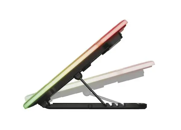 Trust GXT 1126 Aura Multicolour-illuminated cooling stand to keep your laptop cool during the most heated gaming sessions – 5