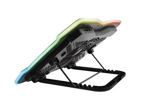 Trust GXT 1126 Aura Multicolour-illuminated cooling stand to keep your laptop cool during the most heated gaming sessions – 9