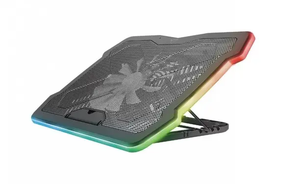 Trust GXT 1126 Aura Multicolour-illuminated cooling stand to keep your laptop cool during the most heated gaming sessions – 10