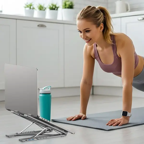 UNITEK D1137AGY01 knyginių kompiuterių dokas / jungčių replikatorius Prijungimas USB 3.2 Gen 1 (3.1 Gen 1) Type-C Sidabras – 5