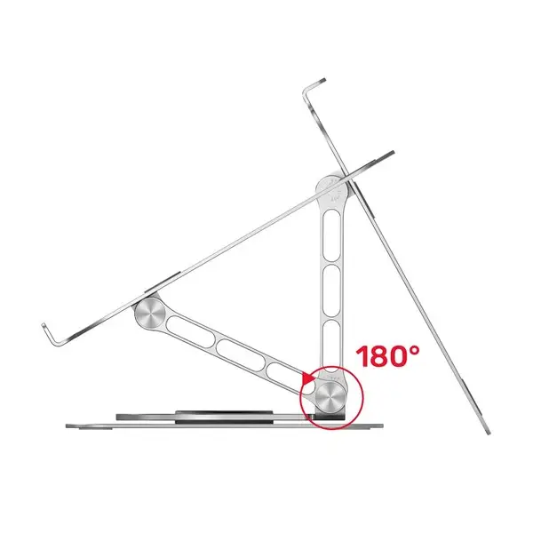 Unitek OT180SL01 360° reguliuojamas nešiojamojo kompiuterio stovas 10-16“ – 5