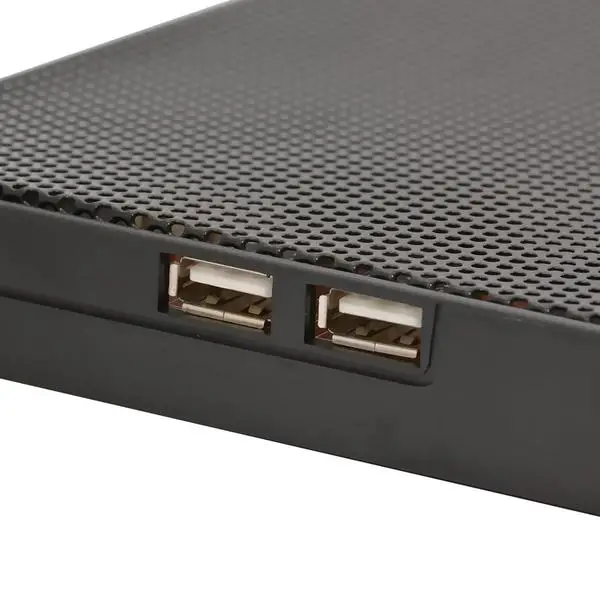 Vakoss LF-2463 aušinimo padėklas nešiojamam kompiuteriui 43,2 cm (17") Juoda – 6