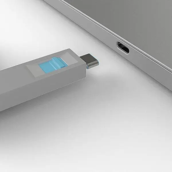 USB PORT BLOCKER 4PACK/BLUE 40465 LINDY – 3