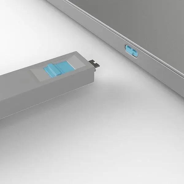 USB PORT BLOCKER 4PACK/BLUE 40465 LINDY – 4