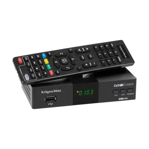 Kruger&Matz DVB-T2 H.265 HEVC KM0550D imtuvas