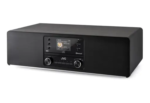 JVC RD-E984B - Viskas viename mini bokštas, juodas
