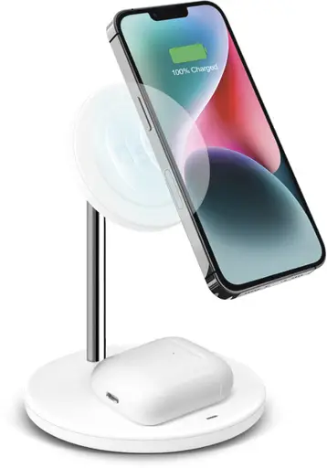 SBS Charging Stand 2in1, white
