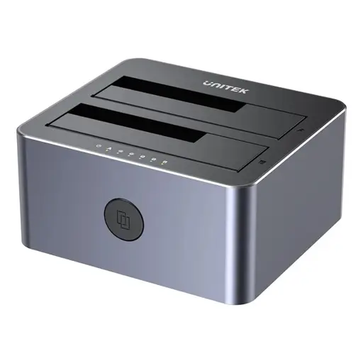 UNITEK KLONAVIMO STOTIS 2X SATA 2,5"/3,5" USB 5GB