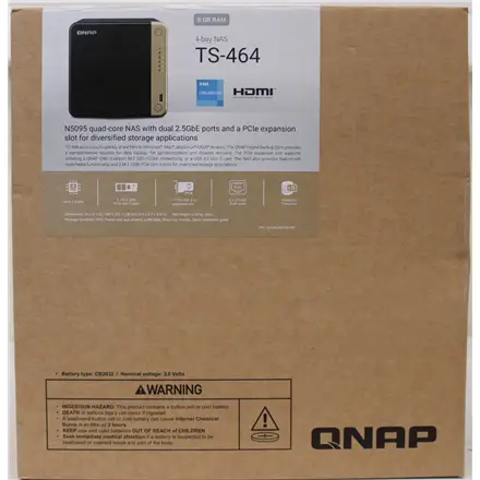 SALE OUT. QNAP 4-Bay desktop NAS