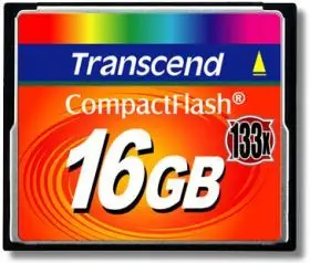 TRANSCEND CompactFlash 16GB Card MLC